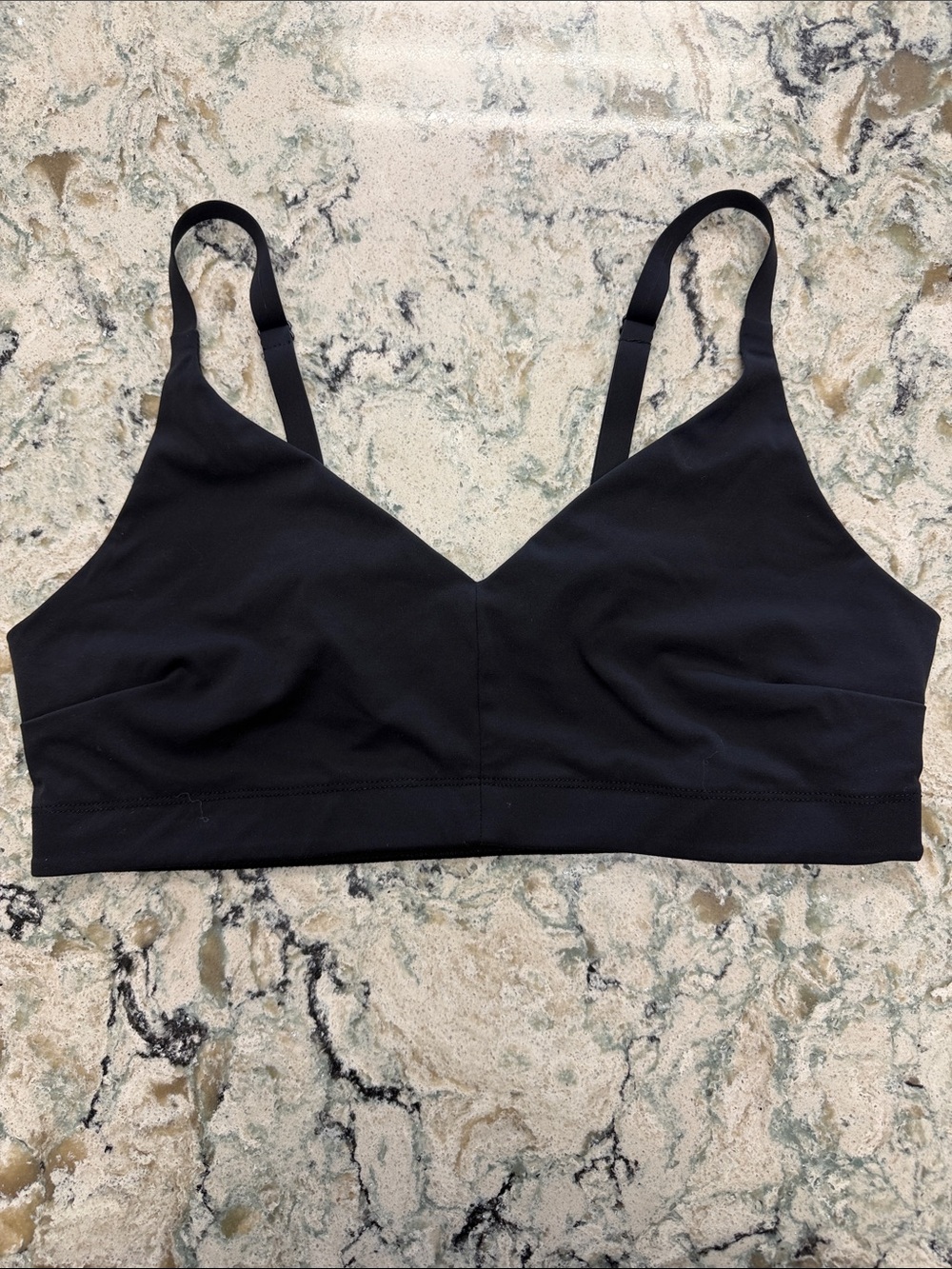 Outdoor Voices Black Wireless Bralette Sports Bra